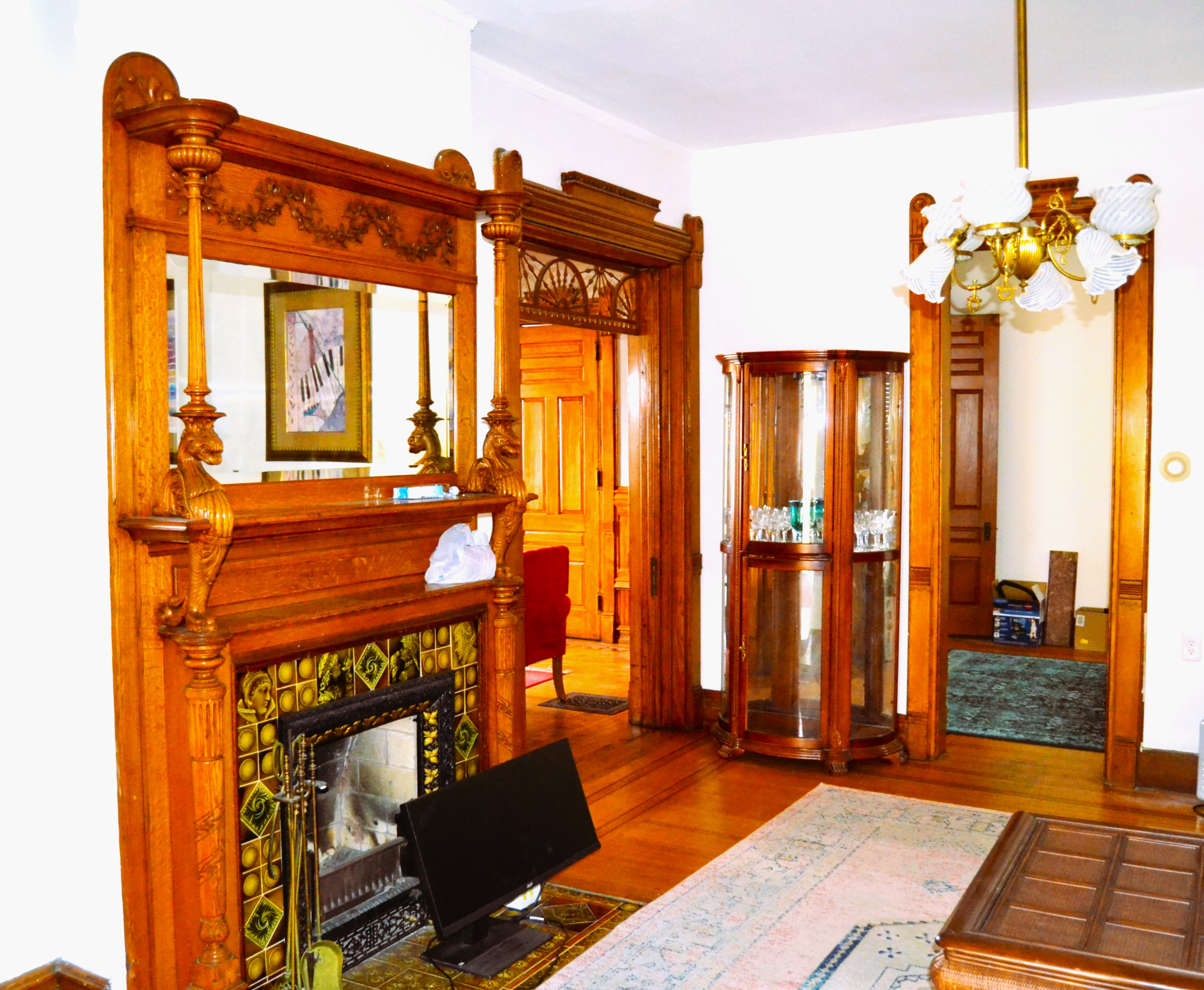 Living room at Legg House Inn